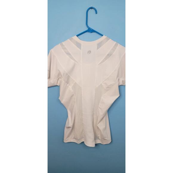 ALIGNMED White Posture POSTURAL FITNESS Shirt Full Zipper Women’s XL - Picture 13 of 13